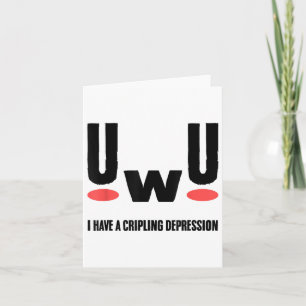 Carte Dépression J'Ai Une Dépression Invalidante Dépress
