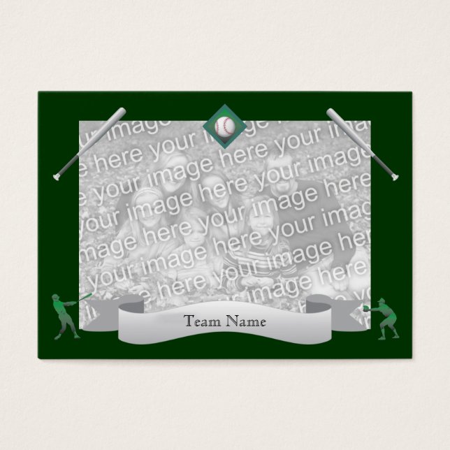 Carte d'équipe de baseball (Devant)