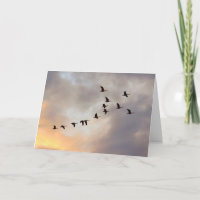 Dernier Chemo Celebration Nature Card