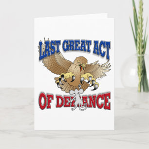 Carte Dernier grand acte de défi