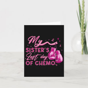 Carte Dernière journée de Chemo Cancer du Sein Surviv
