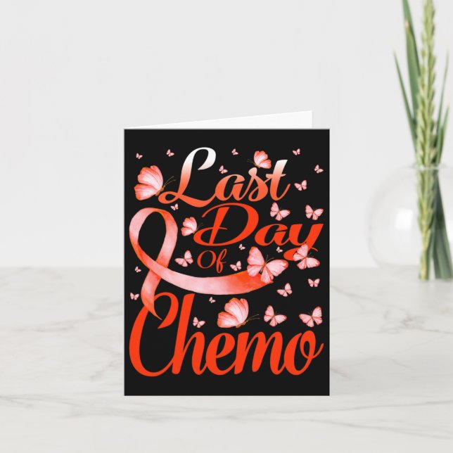 Carte Dernière Journée De Chemo Rsd Crps Sensibilisation (Devant)