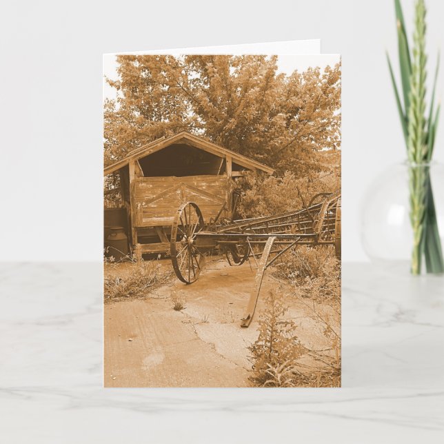 Carte Derrière la grange (Devant)