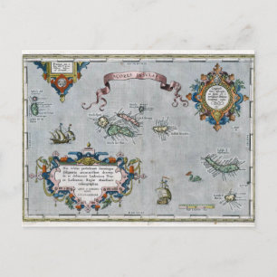 Carte des Açores 1584