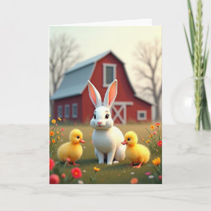 Carte des amis du printemps doux