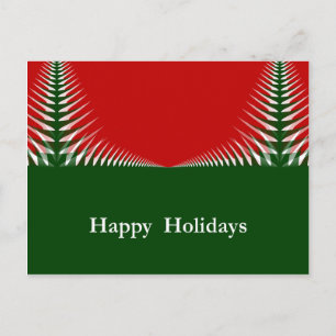 Carte des arbres de Noël