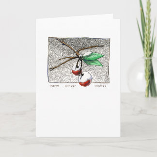 Carte des baies I d'hiver - couleur