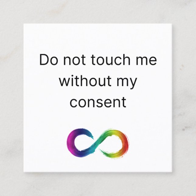 Carte des besoins de la sonde autistique (Devant)