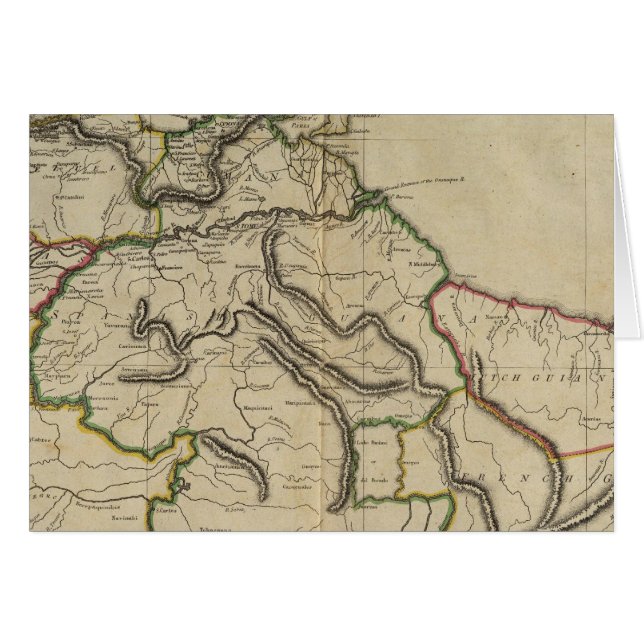 Carte des Caracas (Devant horizontal)