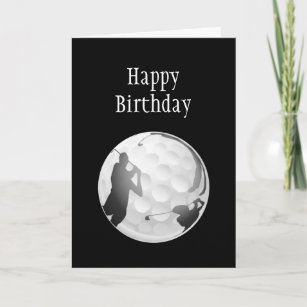 Cartes Golf D Anniversaire Zazzle Fr