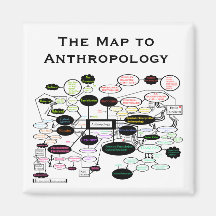 Carte des concepts anthropologiques Magnet