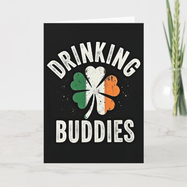 Carte des Copains de Boisson Irlandais (Devant)