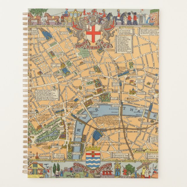 Carte des enfants de Londres, Angleterre (Devant)