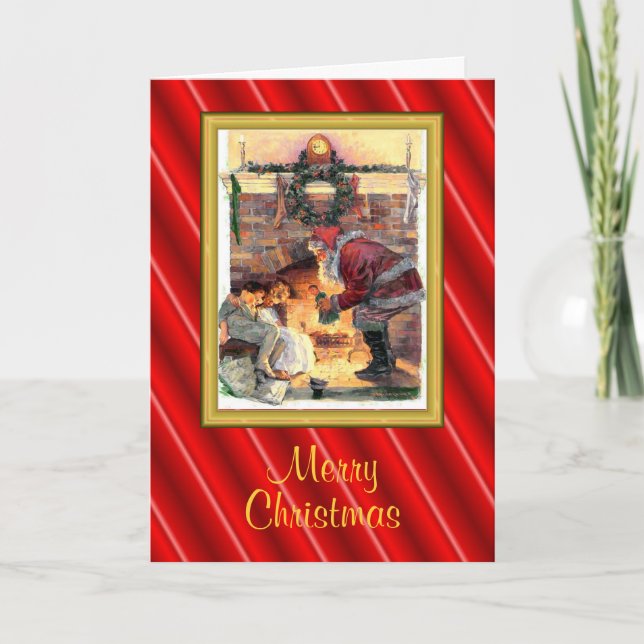 Carte des enfants du Père Noël (Devant)