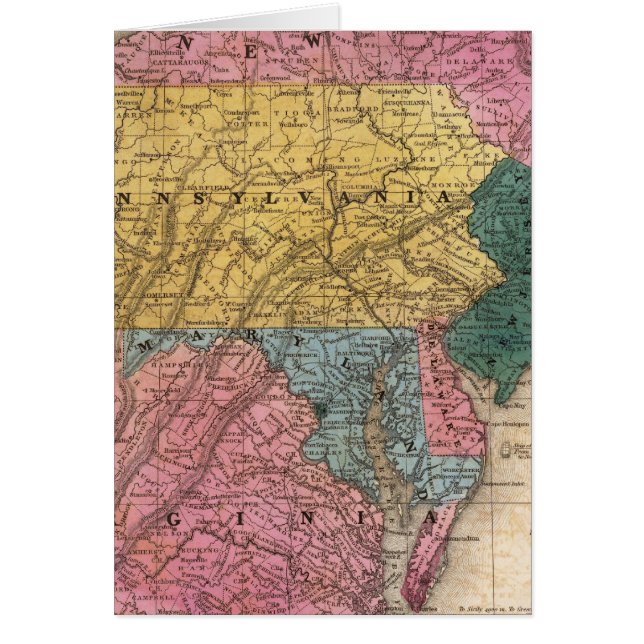 Carte des États du Moyen-Orient (Devant)