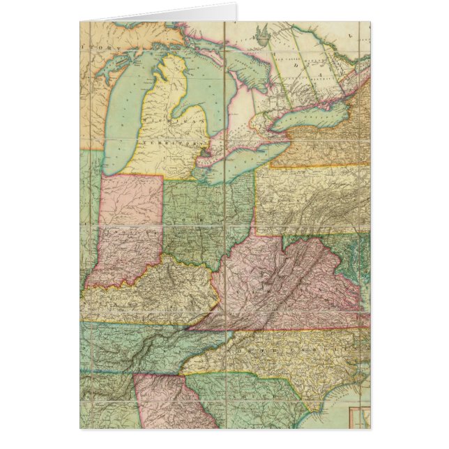 Carte des États-Unis 6 (Devant)