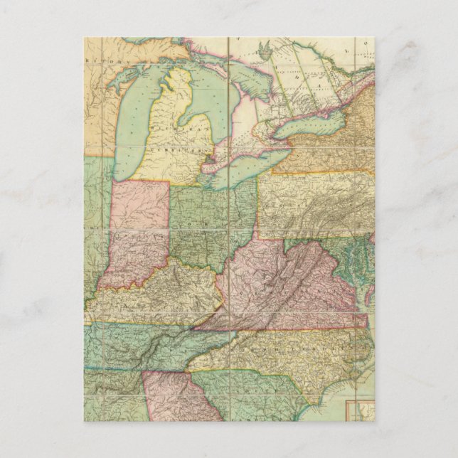 Carte des États-Unis 6 (Devant)