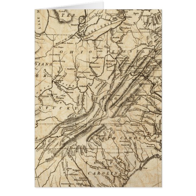 Carte des États-Unis d'Amérique 2 (Devant)