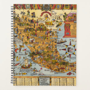 Carte des États-Unis du Mexique