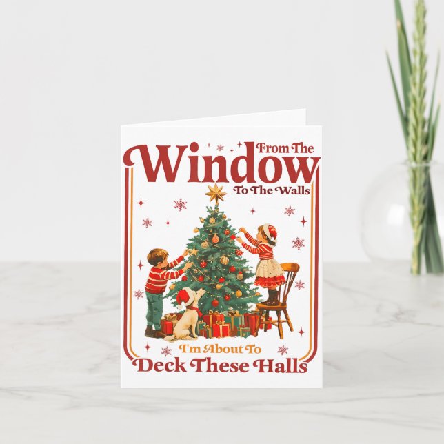 Carte Des fenêtres aux murs, je vais décorer le toit (Devant)