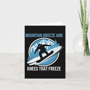 Carte Des genoux de Mountain Breeze qui gèle la victoire