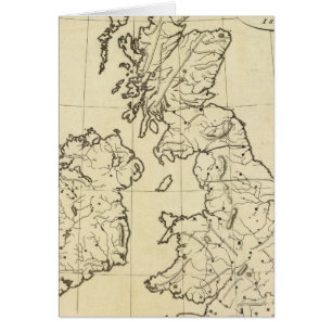 Carte des îles britanniques