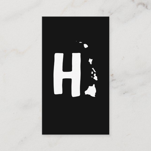 Carte des îles Hawaii Hawaii Maui Oahu Island (Devant)