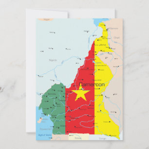 Carte Des Invitations Du Cameroun