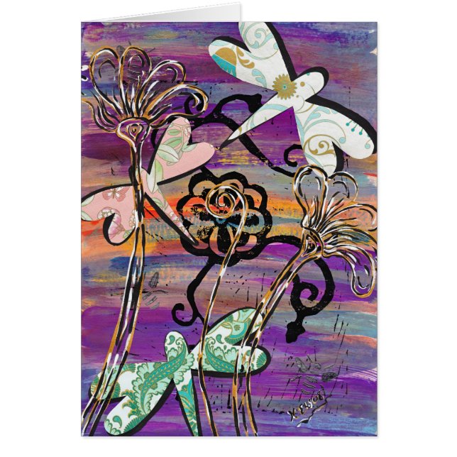 Carte des libellules 3 (Devant)