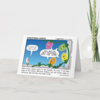 Carte des lumières de Noël