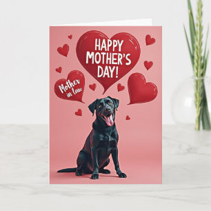 Carte des mamans au retriever adoré