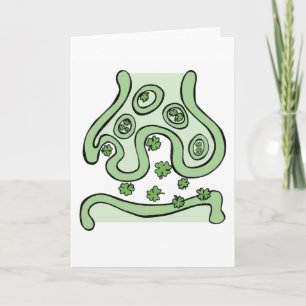 Carte des neurotransmetteurs de bonne chance