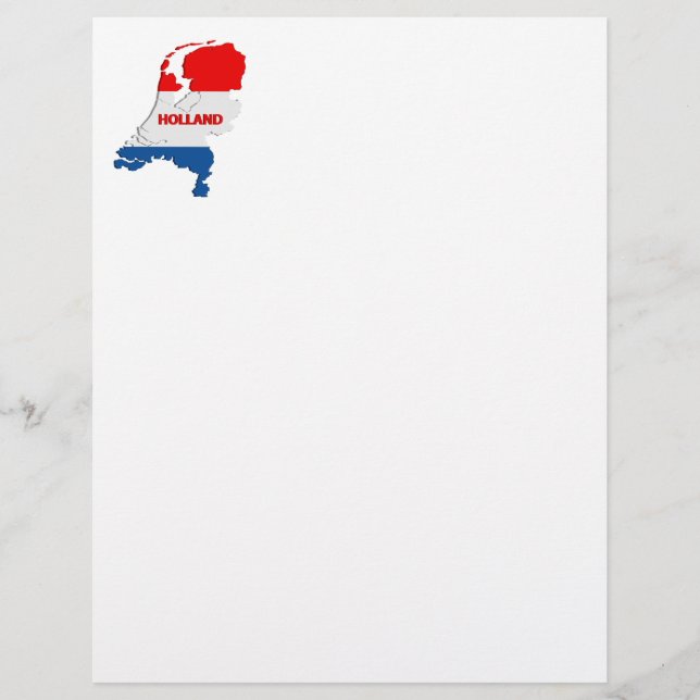 Carte des Pays-Bas (Devant)