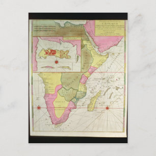 Carte des pays d'Afrique