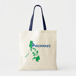 Carte des Philippines sur un Sac fourre-tout