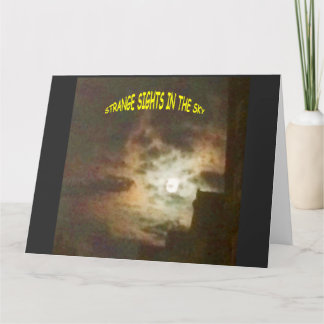 Carte Des points de vue étranges dans le ciel