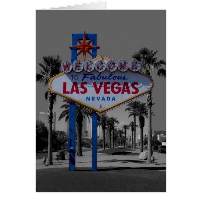 Carte des signes Las Vegas (Devant)
