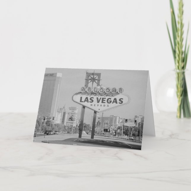 Carte des signes Retro Las Vegas (Devant)
