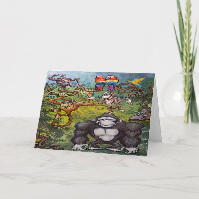 Carte des singes (Devant)