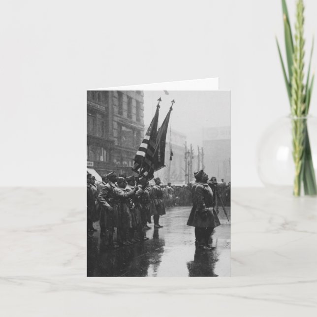 Carte Des soldats "Buffalo" retournent des couleurs - 19 (Devant)