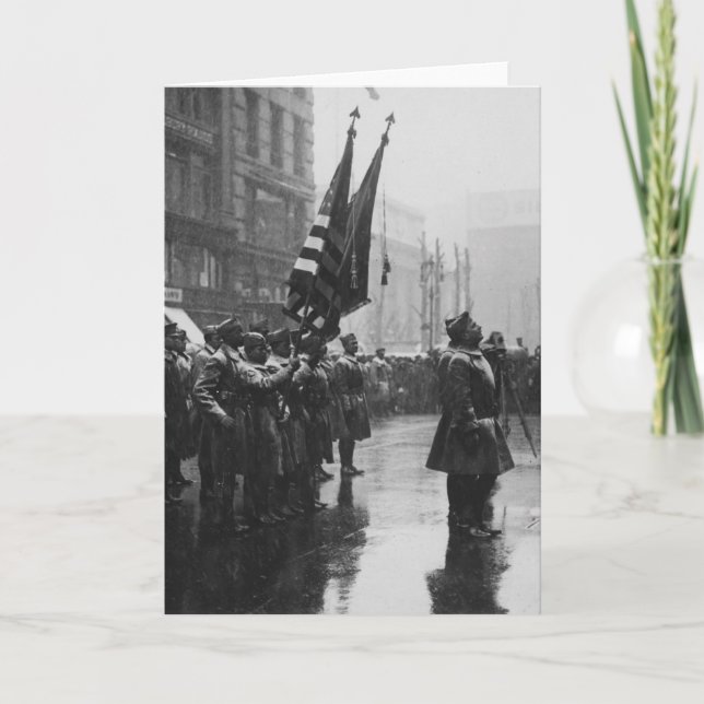 Carte Des soldats "Buffalo" retournent des couleurs - 19 (Devant)