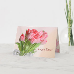 Carte des tulips rose de l'Est