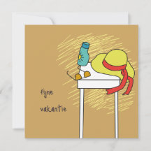 carte des vacances délicieuses