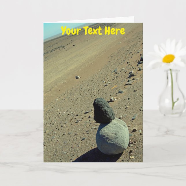 Carte Désert d'Atacama, Chili (Petite plante)