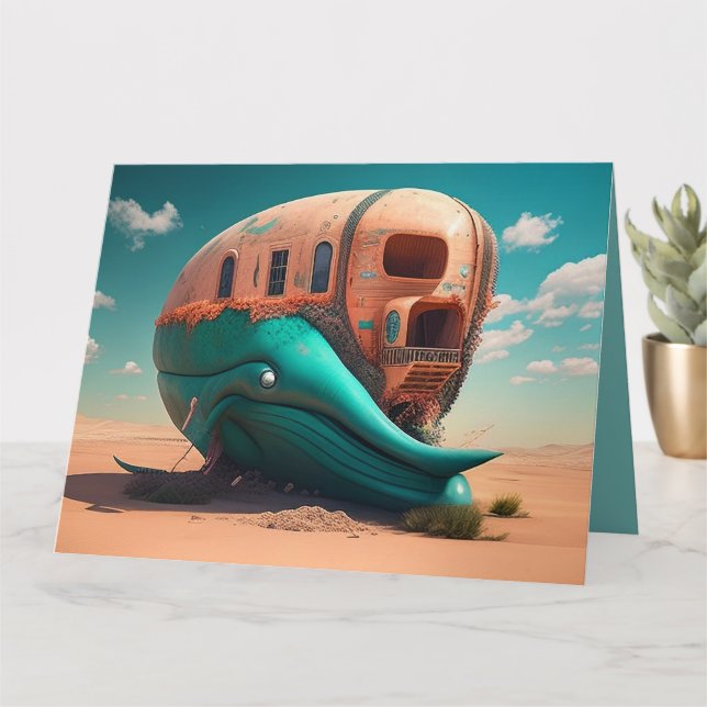 Carte Desert whale house (Petite plante)