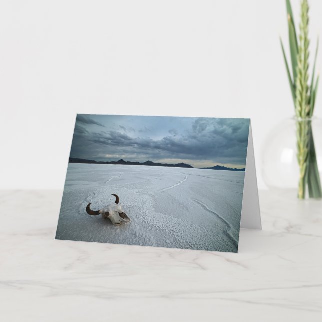 Carte Deserts | Bonneville Salt Flats Utah (Devant)