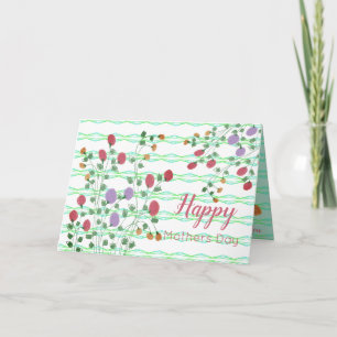 Carte Design à motifs Fancy Floral