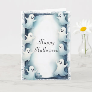 Carte Design de cadre Ghomajorité Halloween Frontage d'e