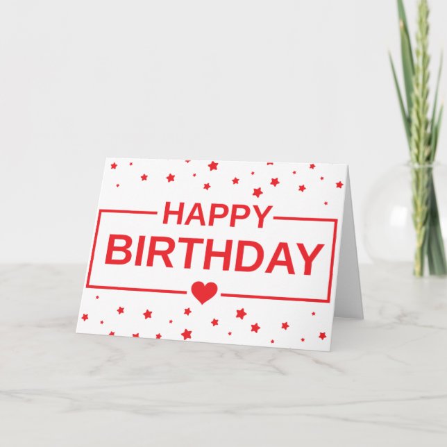 Carte Désir d'anniversaire en plusieurs langues (Devant)