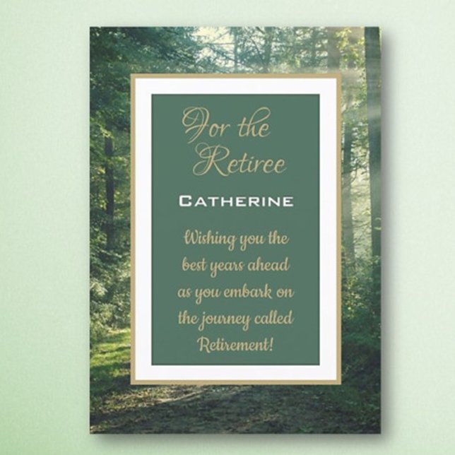 Carte Désirez-Vous Repartir ! Retraite (Créateur téléchargé)